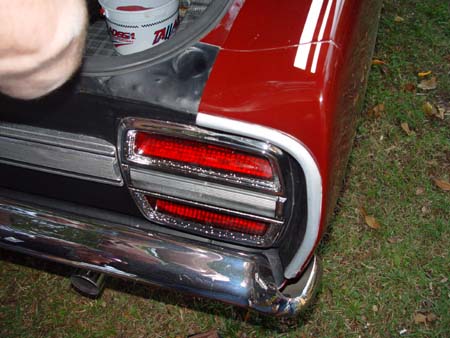 xxxxxxxxx Rear panel paint lines xxxxxxxxx...